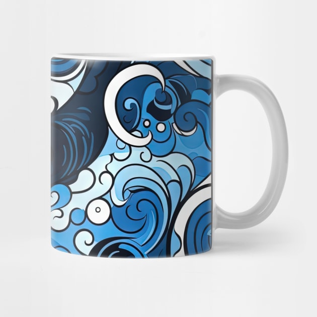 Abstract Swirls and Waves Effect illustration by Russell102